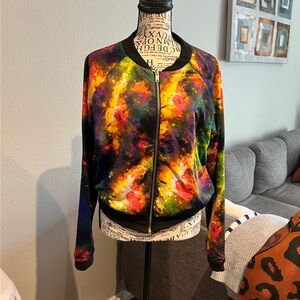 Nicki Minaj Multicolor Bomber Jacket